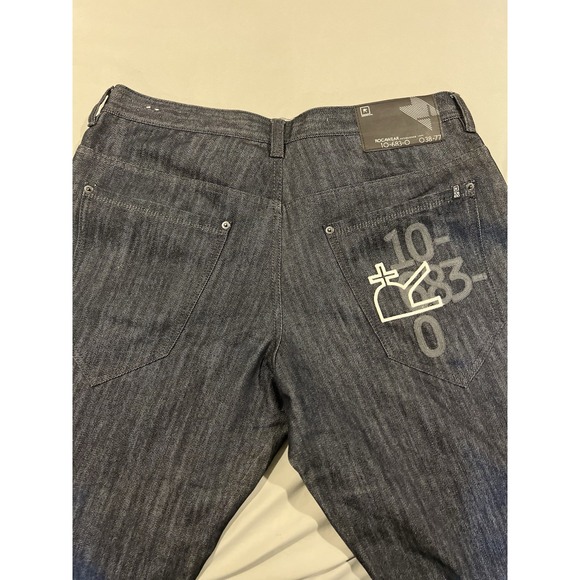 Rocawear Men's Blue Jeans 10-683-0 Original Fit Size 38 Vintage - Picture 10 of 12